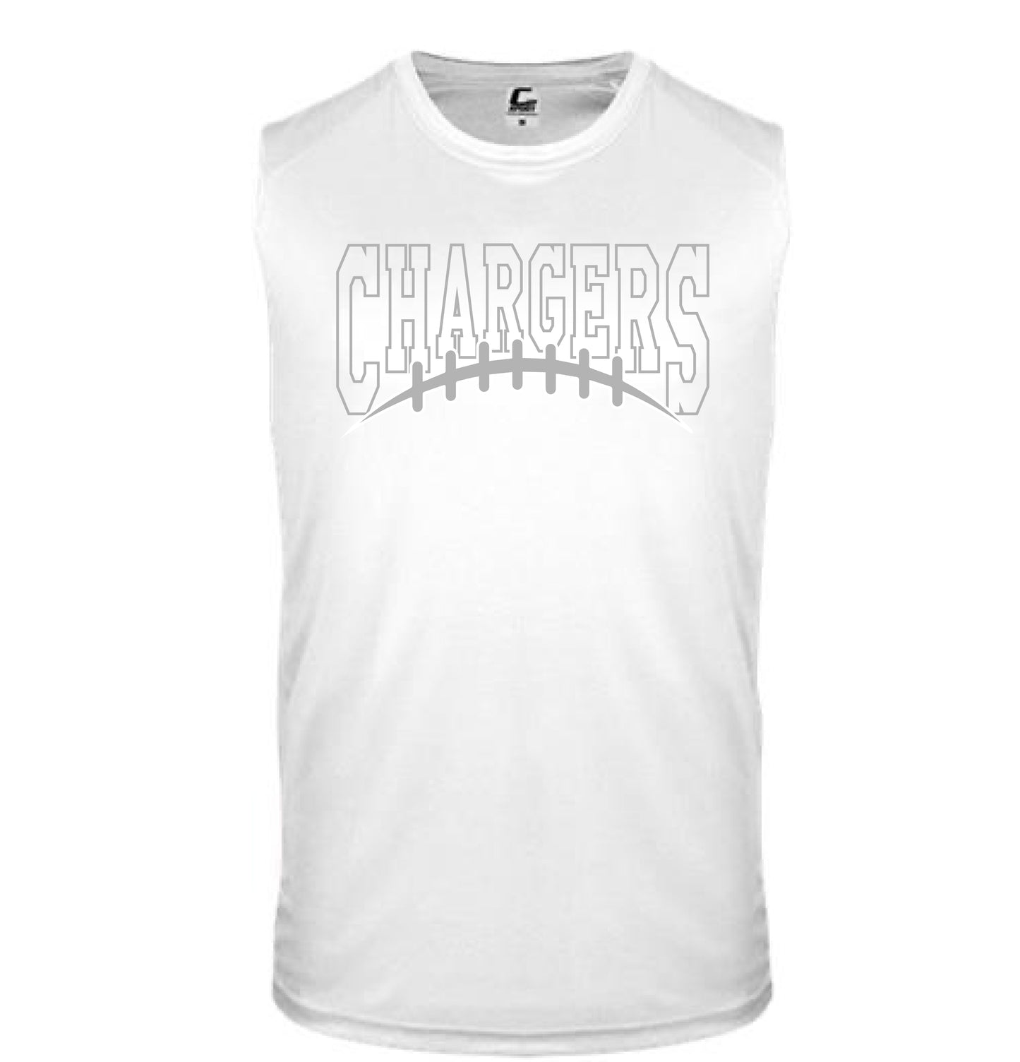 White Or Navy Dri-Fit Loose Fitting Player Tank Top With Reflective Logo