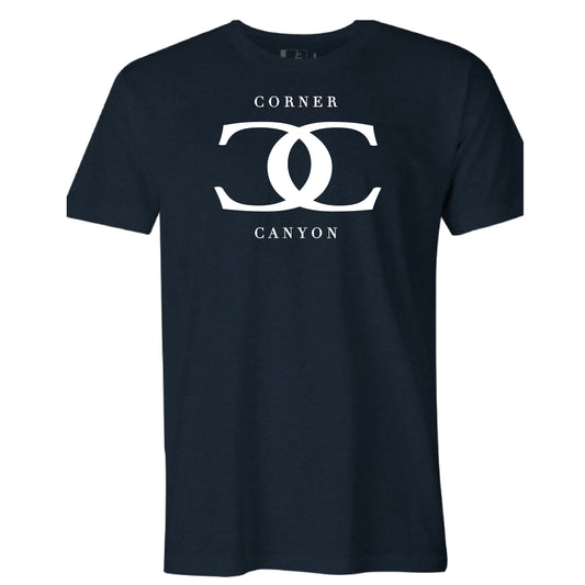 Women's Fit CC Cross Navy Blue T-Shirt