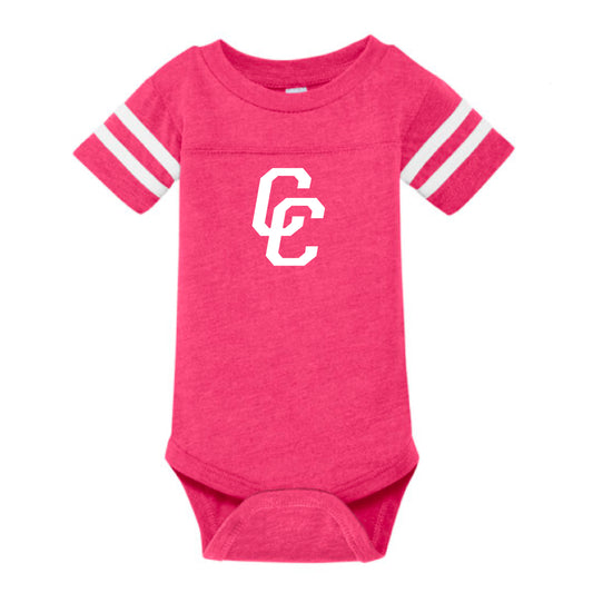 Baby Pink With GLITTER CC Onesie