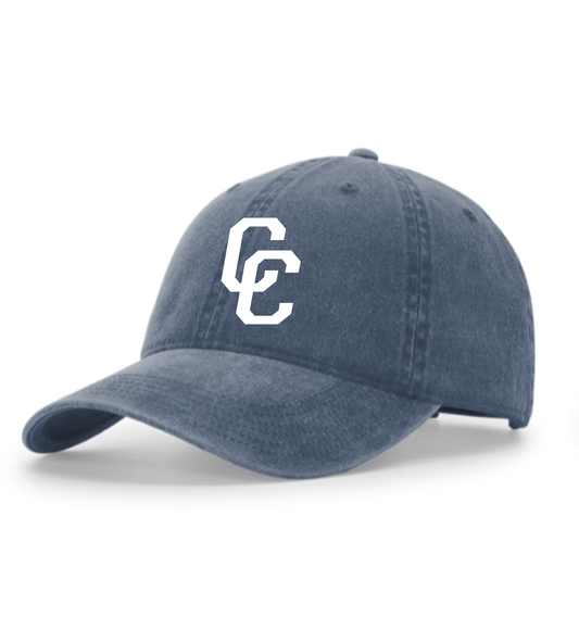 Pigment Dyed Navy Adjustable Hat